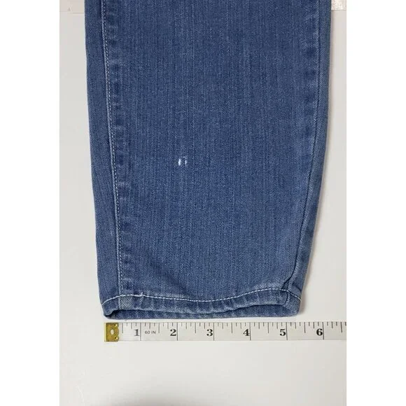 Paige Hoxton Ankle Womens Blue Skinny Jeans Size 30 - Picture 6 of 9